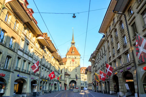 Bern Switzerland July 2019 Anna Zeiler Brunnen Fountain Built 1545 — Stock Photo, Image