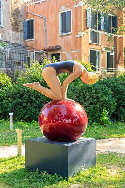 Venise Italie Juillet 2019 Exposition Dans Parc Public Giardino Della — Photo