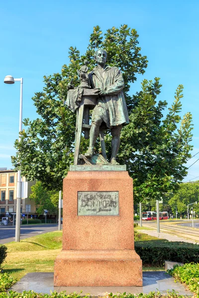 Viena Austria Julio 2019 Monumento Georg Raphael Donner Escultor Austríaco — Foto de Stock