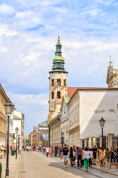 Cracovia Polonia Julio 2019 Iglesia Católica San Andrés —  Fotos de Stock