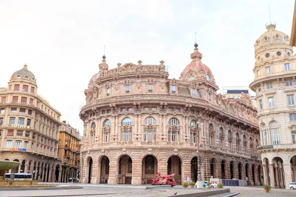 Genoa Italy July 2019 Exchange Palazzo Della Borsa — Stock fotografie