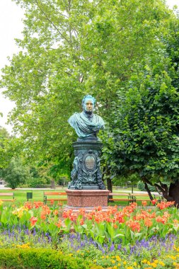 Viyana, Avusturya. Andreas Zelinka, Viyana Belediye Başkanı, 1861-1868. Heykeltıraş Franz Xaver Ponninger (1832 - 1906)