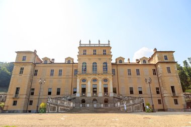 Turin, Italy. Villa della Regina, the former vineyard of Cardinal Maurizio di Savoy. Built in the first half of the 18th century clipart