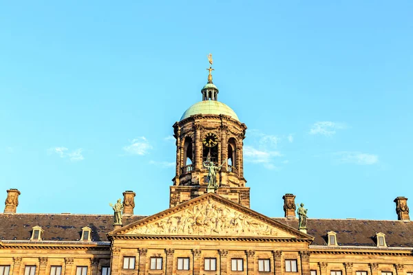 Amsterdam Netherlands Royal Palace Luxurious Golden Age Palace Residence Royal — Stok fotoğraf