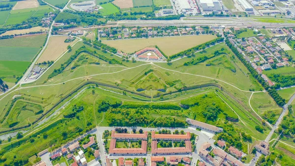 Palmanova Udine Italien Ein Beispielhaftes Befestigungsprojekt Seiner Zeit Wurde 1593 — Stockfoto