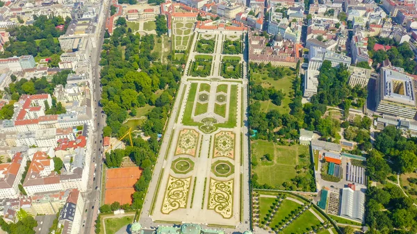 Viena Austria Belvedere Complejo Palaciego Barroco Viena Construido Por Lucas — Foto de Stock