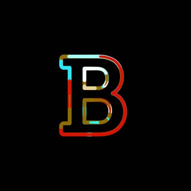 Çok renkli daireler ve çizgilerden oluşan cesur bir sembol. Kırmızı, kahverengi, mavi, beyaz  