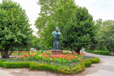 Viyana, Avusturya. Andreas Zelinka, Viyana Belediye Başkanı, 1861-1868. Heykeltıraş Franz Xaver Ponninger (1832 - 1906)