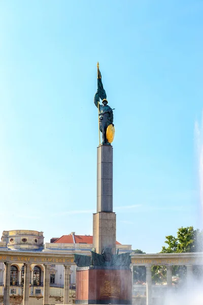 Vienne Autriche Juillet 2019 Monument Aux Héros Armée Rouge Mémorial — Photo