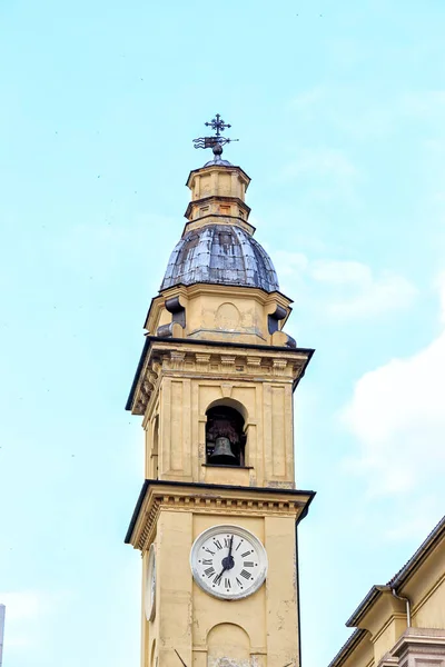 Turin Italy July 2019 San Carlo Borromeo Turin Church — Stock Photo, Image