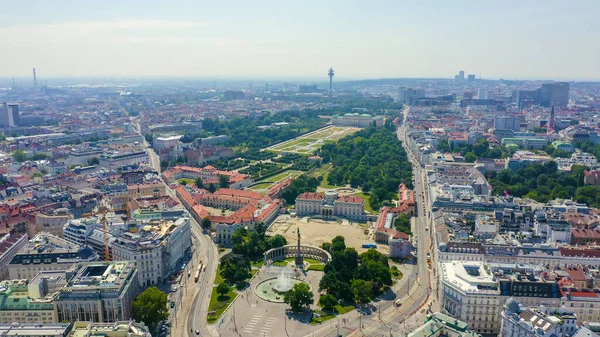 Viena Austria Monumento Los Soldados Soviéticos Gloria Eterna Los Heroes —  Fotos de Stock