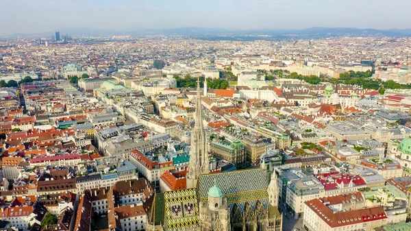 Wiedeń Austria Katedra Szczepana Niemcy Stephansdom Katedra Katolicka Narodowy Symbol — Zdjęcie stockowe