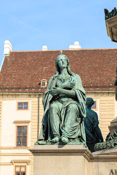 Wien Kaiser Franz Von Österreich Religion Mit Einem Stern Auf — Stockfoto