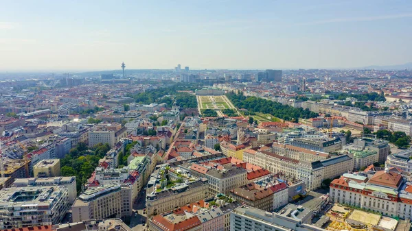 Vienna Austria Belvedere Complesso Palazzi Barocchi Vienna Costruito Lucas Von — Foto Stock