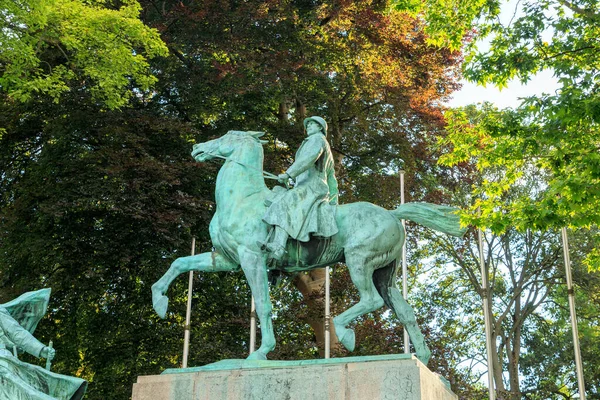Antwerpen Belgien Juli 2019 Oorlog Herdenkingsbeeld Kriegerdenkmal Von Edward Deckers — Stockfoto