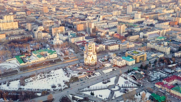 Jekaterinburg Russland Innenstadt Eine Der Hauptattraktionen Kathedrale Auf Dem Blut — Stockfoto