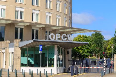 Netherlands, The Hague - July 1, 2019: Organization for the Prohibition of Chemical Weapons (OPCW)