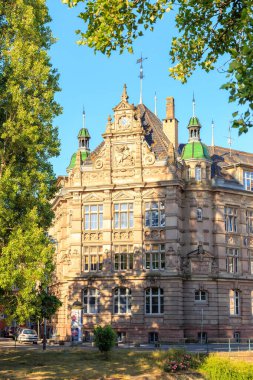 Strasbourg, Fransa - 5 Temmuz 2019: Rene Cassin Pole Meslek Okulu