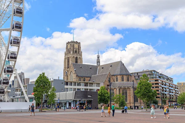 Rotterdam Nederländerna Juli 2019 Lawrence Kyrka — Stockfoto