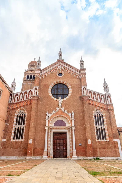 Benátky Itálie Kostel Madonna Dell Orto Chiesa Della Madonna Dell — Stock fotografie