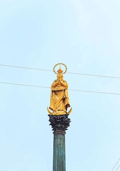 Graz Austria Pillar Mariensaule Installed 1670 Square Eisernen Tor — Stock Photo, Image