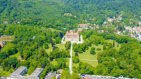 Graz Österreich Schloss Eggenberg Die Größte Adelsresidenz Der Steiermark Gehört — Stockfoto