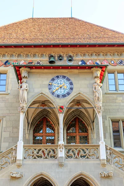 Berna Suíça Berner Rathaus Câmara Municipal Edifício Berna Onde Políticos — Fotografia de Stock