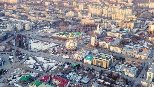 Ekaterinburg Russia City Center One Main Attractions Cathedral Blood Early — Stock Photo, Image