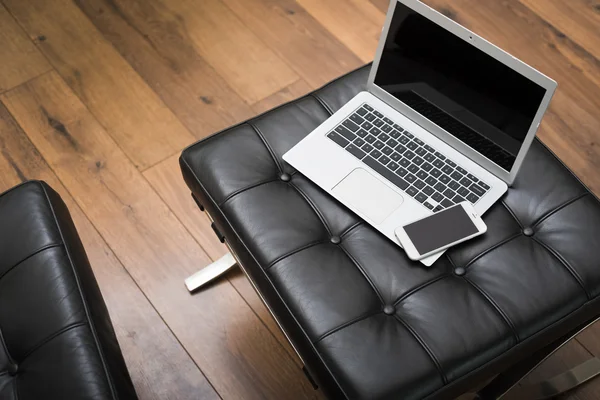 Modern laptop mockup — Stock Photo, Image