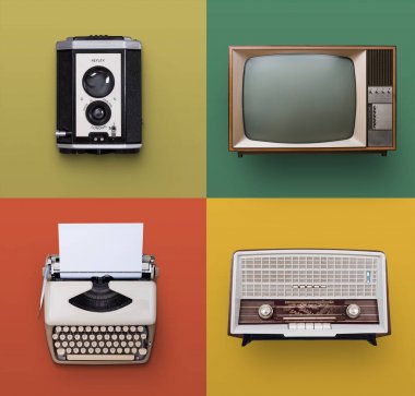 Retro veya vintage elektronik