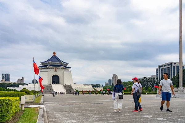 National Taiwan Democracy Memorial Hall Park National Chiang Kai Shek — Zdjęcie stockowe