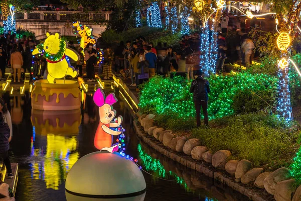 Taichung Taiwan Dec 2019 Christmas Disney Dream Happens Festive Event — Stock Photo, Image