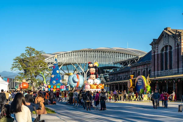 Taichung Taiwán Diciembre 2019 Navidad Disney Dream Celebra Taichung — Foto de Stock