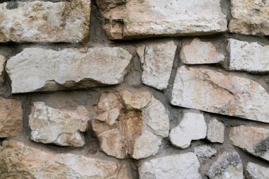 kaba taş duvar eski