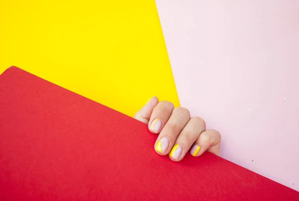 Concepto de manicura con copyspace . — Foto de Stock