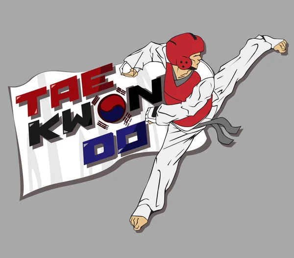 Taekwondo Martial art Stock Vector Image by ©theyui 160333400
