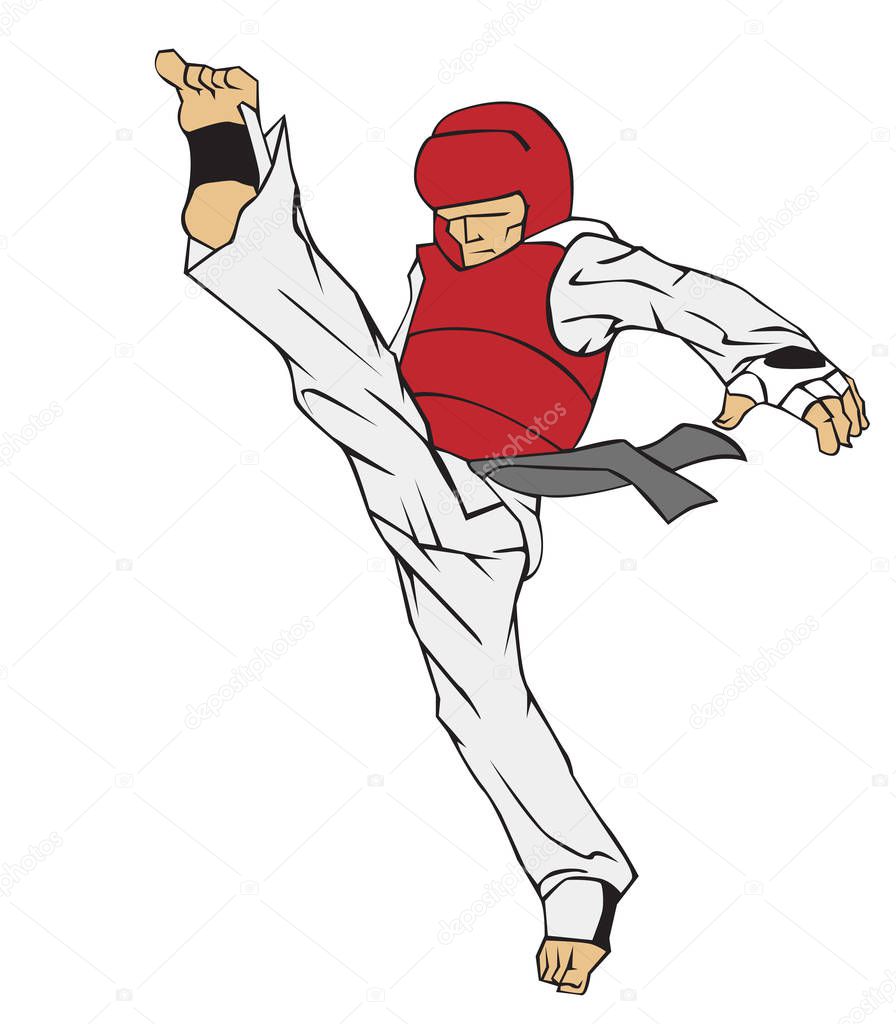 Taekwondo Martial art