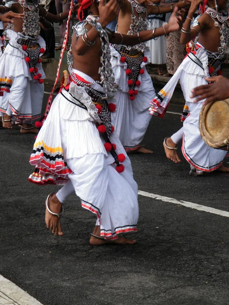 Sri Lankaanse Processie Kandy Dansen Van Het Land Van Heuvel — Stockfoto