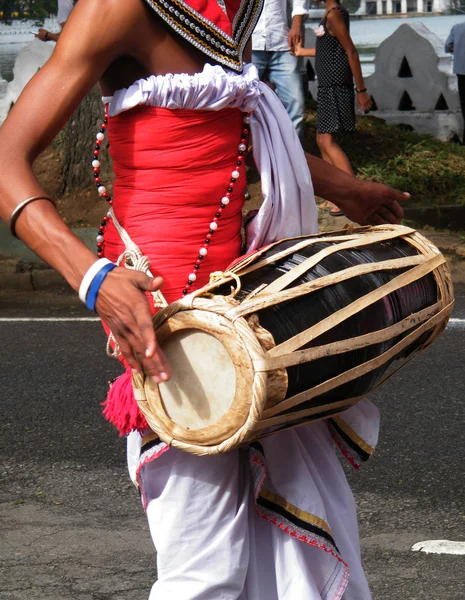 Традиційні Барабанщики Шрі Ланки — стокове фото