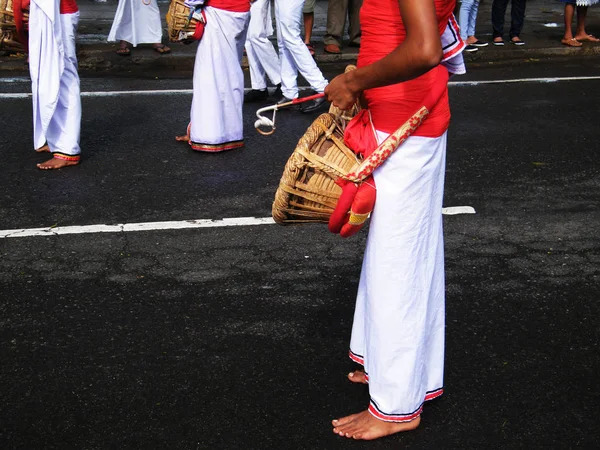 Traditionele Sri Lankaanse Drummers — Stockfoto