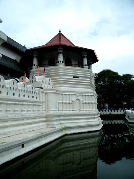 Tempel Van Heilige Tand Relikwie Kandy Sri Lanka Azië — Stockfoto