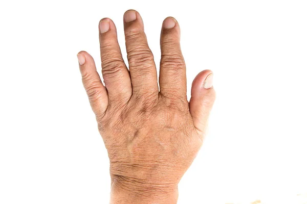 Χέρι του γριά — Φωτογραφία Αρχείου