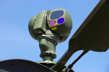 Mast-mounted sight with infrared clipart