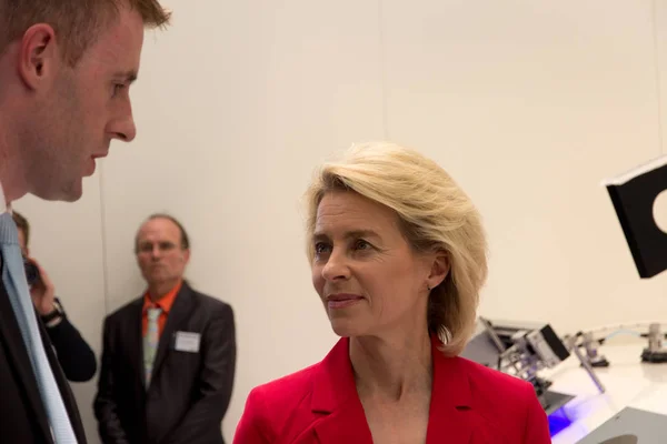 Ursula von der Leyen - Federal Minister av försvar av Tyskland — Stockfoto