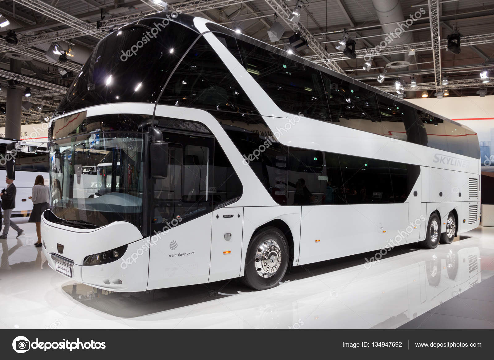 Stock Photo Neoplan Skyliner Double Decker Coach