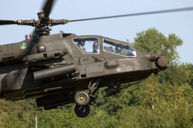 Apache attack helicopter clipart