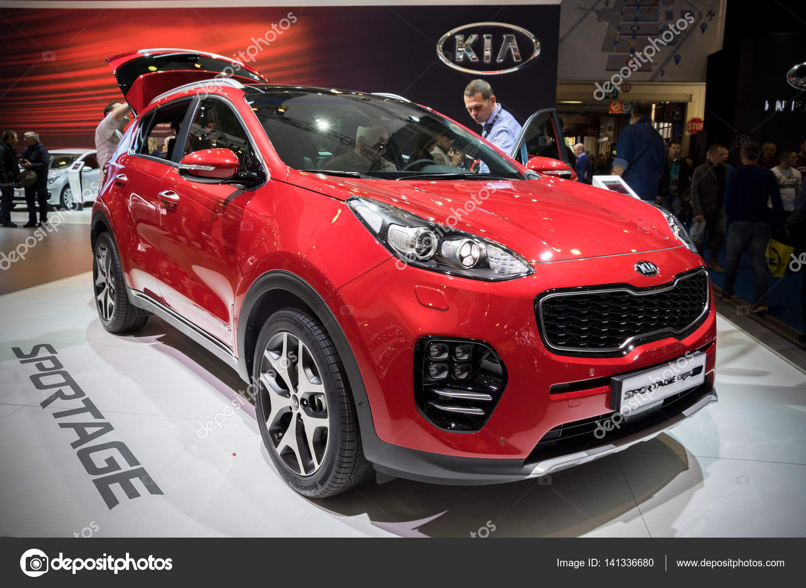 Kia Sportage Gt Line Car Stock Editorial Photo C Foto Vdw