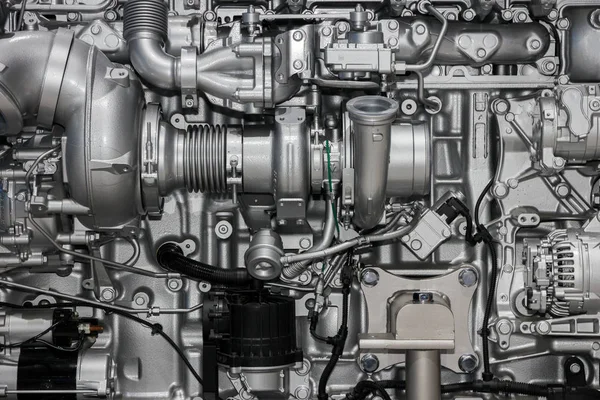Büyük dizel motor — Stok fotoğraf
