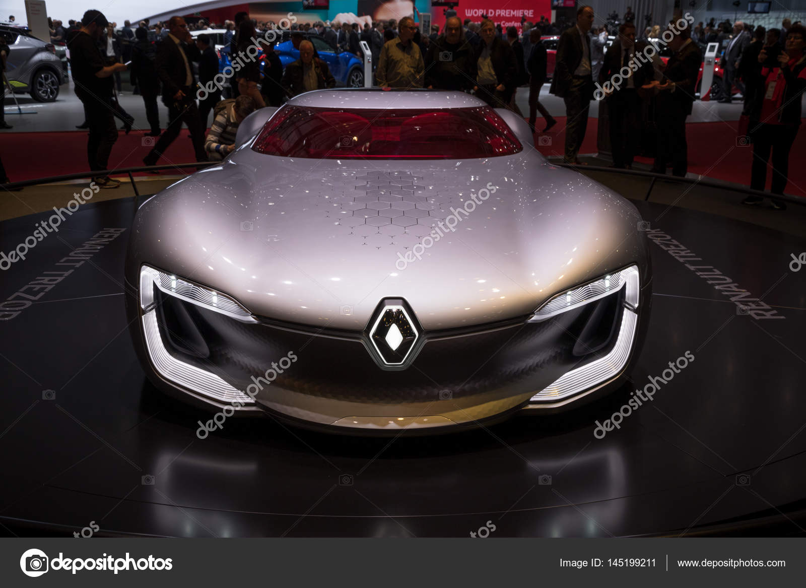 Renault Trezor Concept Car Stock Editorial Photo C Foto Vdw