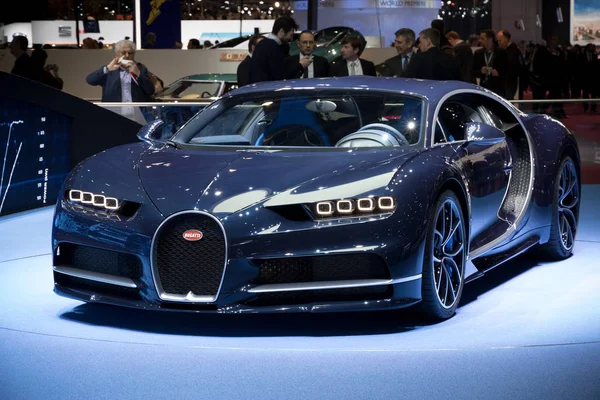 Bugatti Chiron跑车 — 图库照片